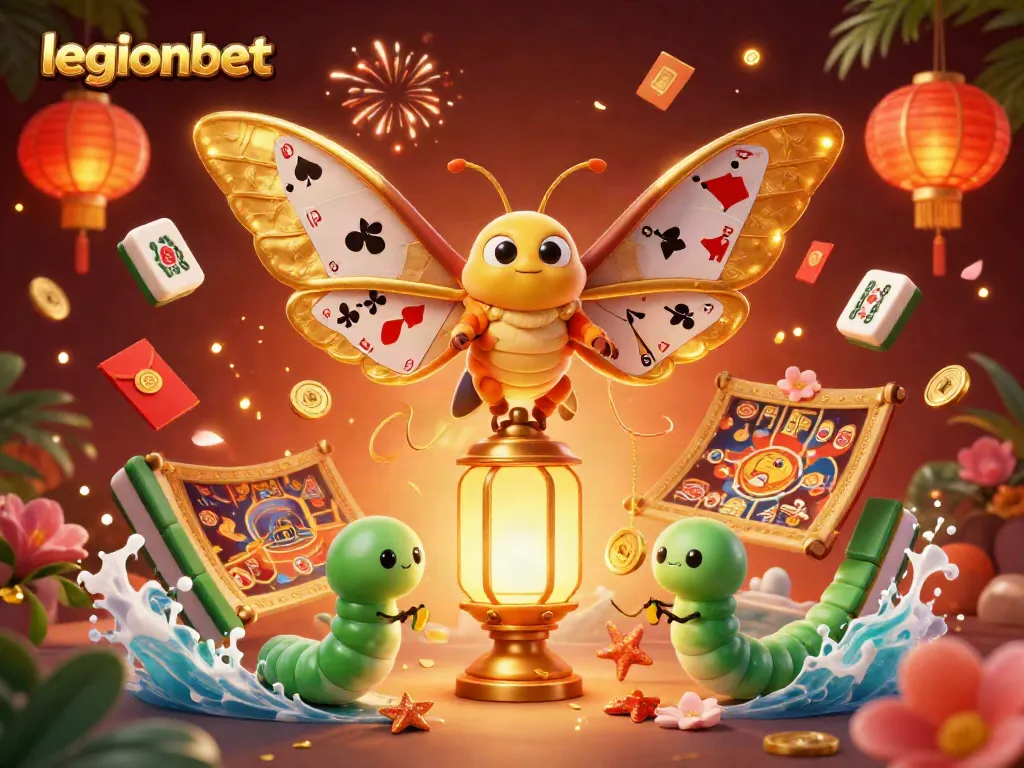 Experience the thrill of legionbet with this vibrant casino scene of fortune and fun.