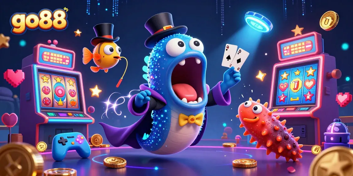 Experience thrilling gameplay and vibrant excitement at go88 with a captivating underwater casino scene.