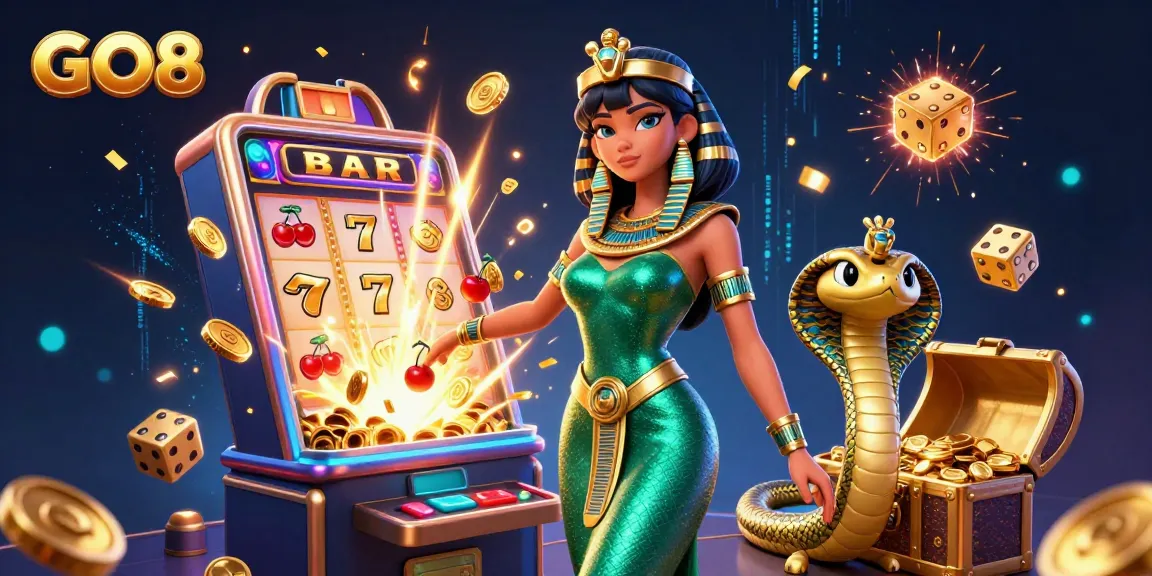 Win big with GO8 as stunning characters and dynamic casino elements create an exciting gambling scene.