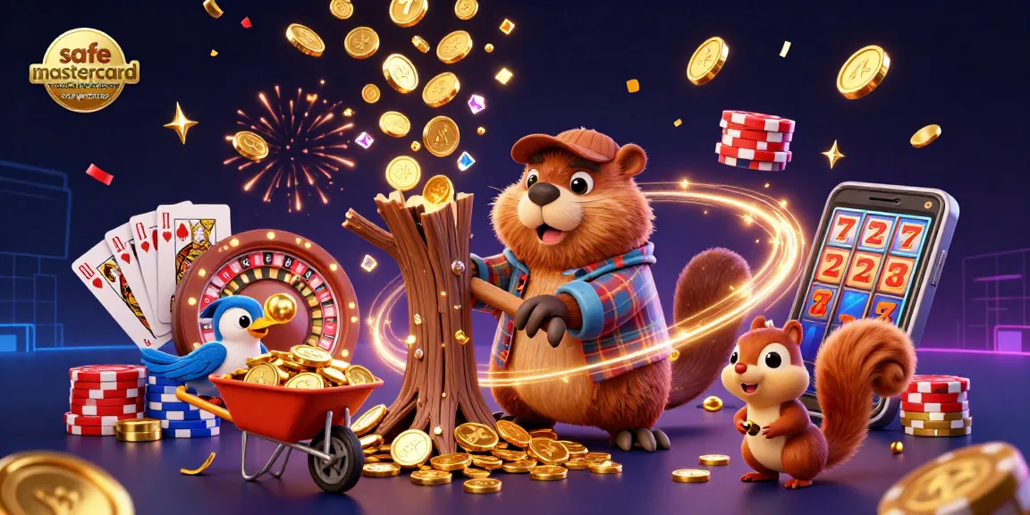 Bet on safe mastercard betting sites not on gamstop with excitement as the beaver collects golden coins and games.
